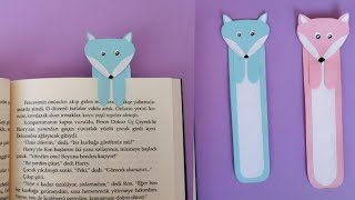 KİTAP AYRACI YAPIMI  Çok Kolay Yapımıyla Kitap Ayracı  Bookmark  Origami Yapımı [upl. by Lanoil318]