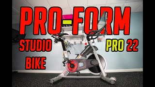 ProForm Studio Bike Pro 22 Review  Best iFit Enabled Bike [upl. by Luthanen118]