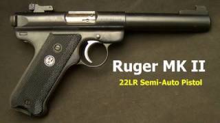 Ruger Mark II Pistol Review [upl. by Enier]