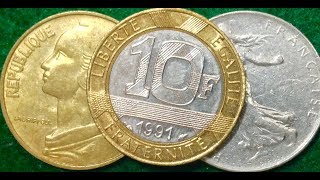 10 Franc Coin Of France Dated 1991 [upl. by Kenny]