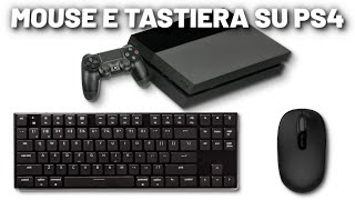 Mouse e Tastiera su PS4  Tutorial [upl. by Feodore]