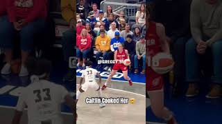 Caitlin crazy cooked her caitlinclark basketball wnba [upl. by Fanchet]