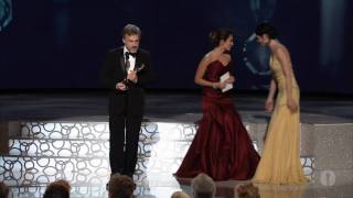 Christoph Waltz Wins Supporting Actor 2010 Oscars [upl. by Sedda]