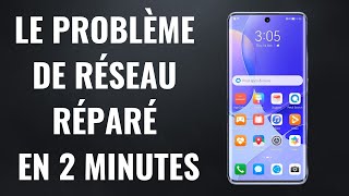 Réparer le problème du réseau mobile  ANDROID [upl. by Lehcim717]