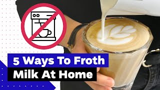 How To Froth Milk At Home Best Milk Frothers Review [upl. by Whang]