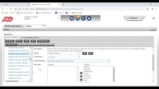 ADP Manager Training How to schedule reports [upl. by Iver]
