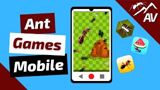 ANT GAMES FOR MOBILE  Finally Ants Best Ant Simulator [upl. by Bonn662]