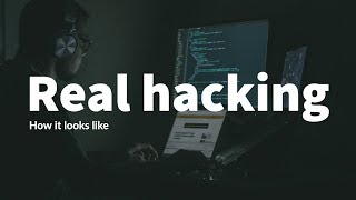 How hacking actually looks like [upl. by Aihpledalihp]