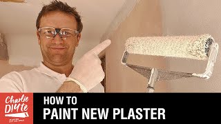 How to Paint New Plaster  a Complete Guide [upl. by Derwood]