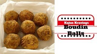 How To Make Boudin Balls [upl. by Nosydam]