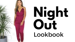 Night Out Lookbook  Going Out Outfit Ideas [upl. by Yoshio]