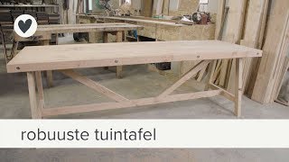 tuintafel  diy  vtwonen [upl. by Peterson658]