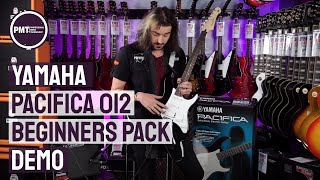 Yamaha Pacifica 012 Beginners Guitar Pack  Review amp Demo [upl. by Oknuj]