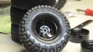 RC4wd Scale Crawler Beadlock Wheel Tips and Tricks [upl. by Bibah]