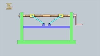 LeverScrew Press Mechanism [upl. by Olegnaid]