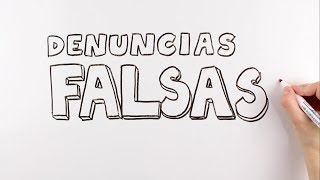 Denuncias falsas ¿Cuántas hay [upl. by Premer238]