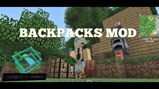 Backpacks Mod Showcase Minecraft 112 [upl. by Tnilc546]