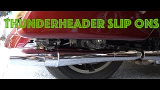 Thunderheader Slipons  HarleyDavidson Twin Cam 103 [upl. by Mahgem478]