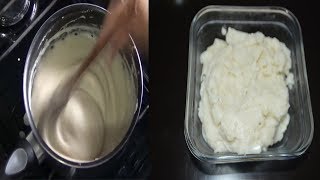 COMO HACER ENGRUDO PASTA COLA MASILLA CASERA HOW TO MAKE PASTE [upl. by Bittencourt]