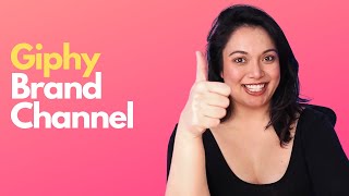 How to apply for a Giphy Brand Channel [upl. by Yirinec911]