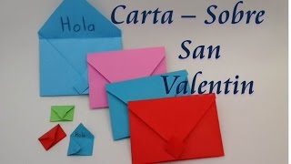 COMO HACER UNA CARTA – SOBRE 2 EN 1 [upl. by Eekcaj423]