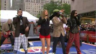 Black Eyed Peas My Humps Live The Today Showwmv [upl. by Hube94]