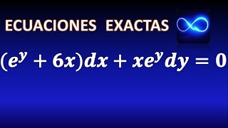 40 Ecuaciones diferenciales exactas ¿QUÉ SON Y CÓMO SE RESUELVEN [upl. by Dobrinsky]