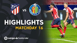 Highlights Atlético de Madrid vs Getafe CF 10 [upl. by Kauffmann]