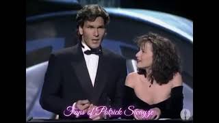 Patrick Swayze and Jennifer Grey at the 60th Annual Academy Awards [upl. by Niabi]