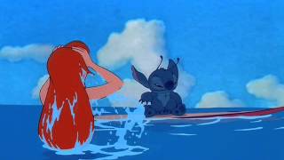 Lilo amp Stitch Trailer Teaser 1  A Pequena Sereia ptbr [upl. by Studner]