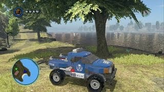 LEGO Marvel Super Heroes  All 45 Land Vehicles in Action [upl. by Aciretehs]