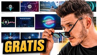 Cómo CREAR una INTRO ÉPICA para YOUTUBE en 1 MINUTO 2021 [upl. by Anicart]