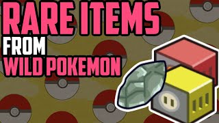 Get RARE ITEMS from Wild Pokémon EASY  Pokémon BDSP [upl. by Vogeley]