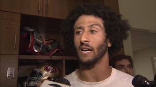 Colin Kaepernick explains why he wont stand during National Anthem [upl. by Davis]