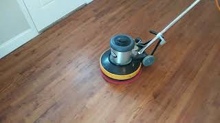 Hardwood floor cleaning from start to finish  Green rhino carpet cleaning [upl. by Liman998]