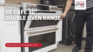 GE Cafe 30quot Smart SlideIn Double Oven Induction Range Review [upl. by Millicent]