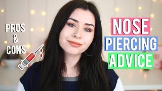 Nose Piercing Cons You NEED To Know Before Getting Your Nose Pierced [upl. by Annoda]