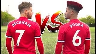 DAVID BECKHAM VS PAUL POGBA [upl. by Treharne]