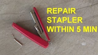 REPAIR STAPLER VERY EASYDIY [upl. by Flanigan]