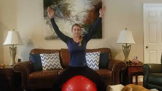 Equestrian Physio Ball Exercises with EQA [upl. by Nomelihp]