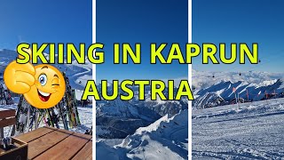 SKIING IN KAPRUN AUSTRIA [upl. by Westney]