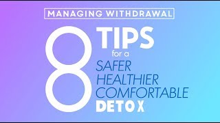 Drug Withdrawal Symptoms and How to Manage It During Detox [upl. by Einnaj]