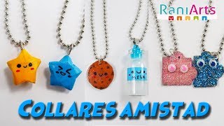 DIY  COLLARES DE AMISTAD  FRIENDSHIP NECKLACES [upl. by Otsirc]