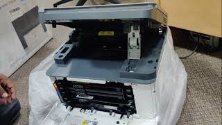 HP Color Laser MFP 178nw A4 Color Laser Printer unboxing [upl. by Nylrats]