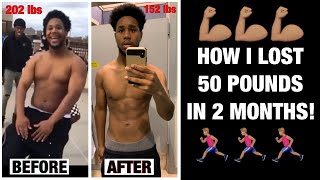 How I Lost 50 Pounds in 2 Months [upl. by Vanni]