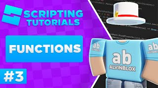 Functions  Roblox Scripting Tutorial [upl. by Lovato138]