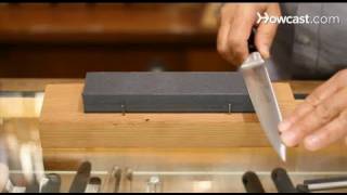 How to Use a Sharpening Stone  Knives [upl. by Zsa]