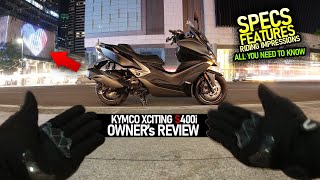 2020 KYMCO XCITING S400i REVIEW [upl. by Aronael556]