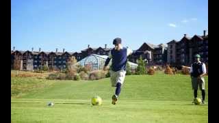 FootGolf at Crystal Springs Resort [upl. by Anorahs306]