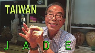 Taiwans Jade Secrets📿  HOW TO IDENTIFY REAL JADE  private tour of Jade wholesalers HUGE workshop [upl. by Adianes604]